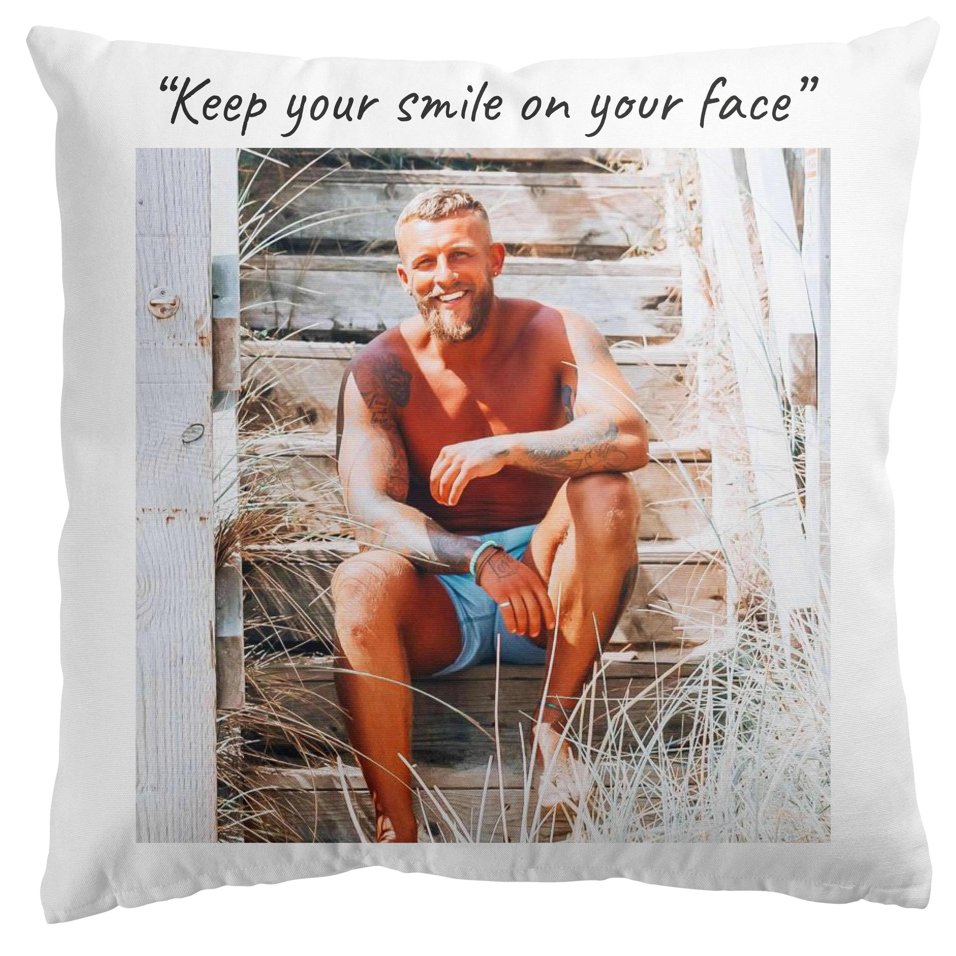 Cushion Cover 40x40cm - Ryan - Keep your smile