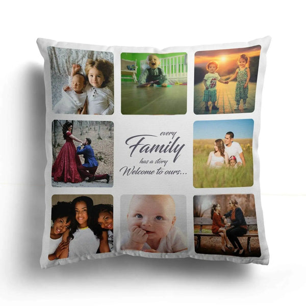 Collage photo cushion best sale