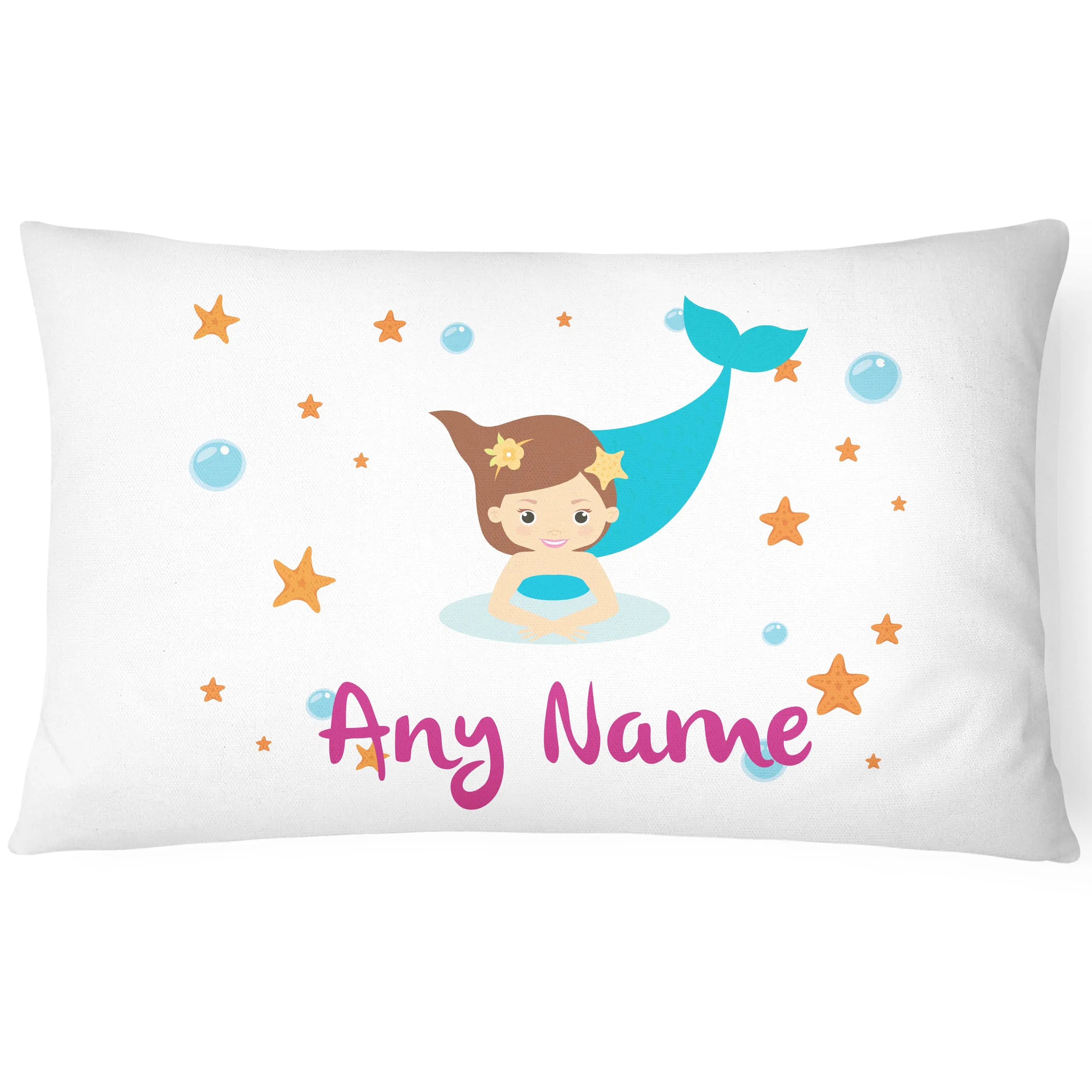Personalised Mermaid Pillowcase - SWIM - CushionPop