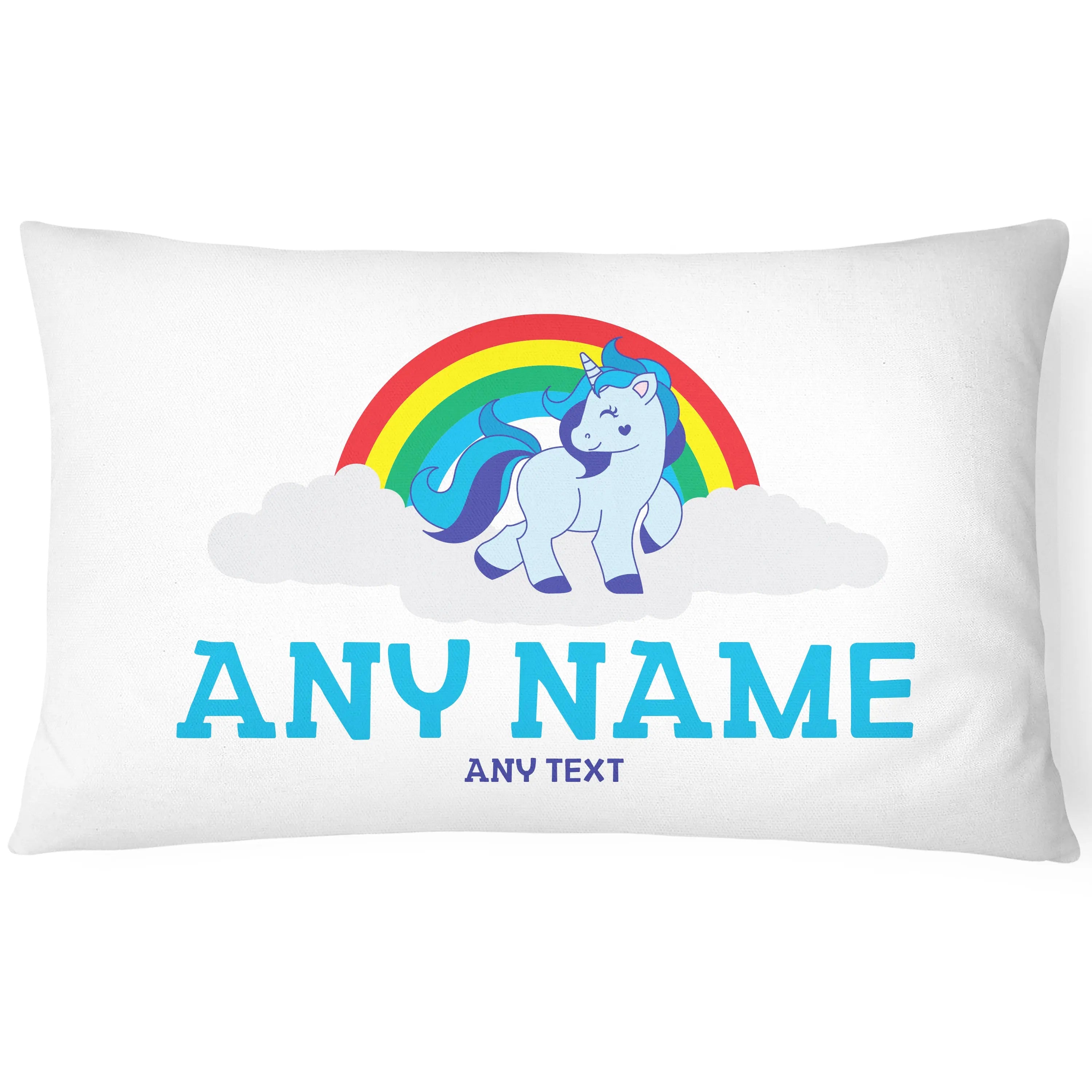 Personalised Childrens Unicorn Pillowcase - Multiple Unicorn - CushionPop