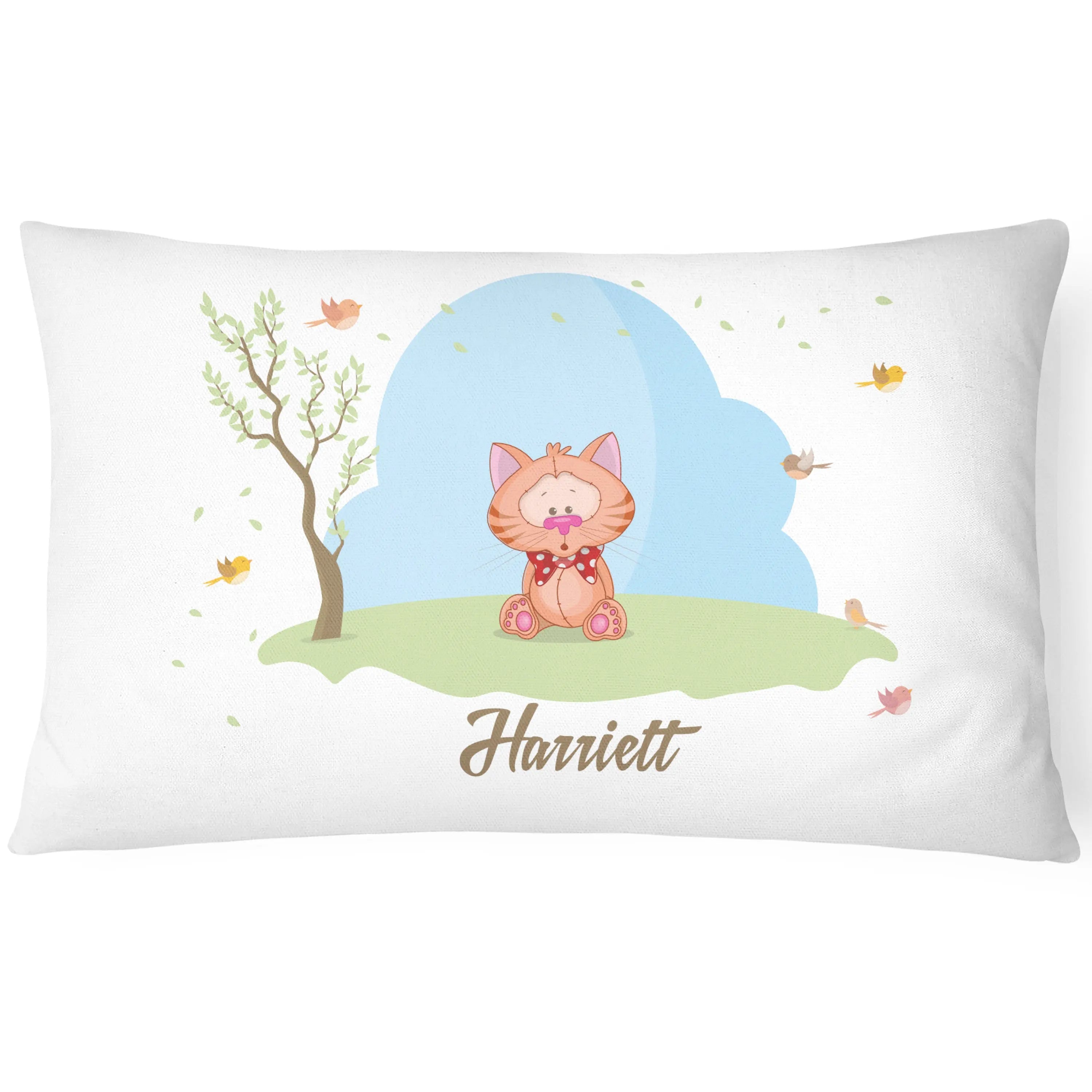 Personalised Children's Pillowcase Cute Animal - Enchanting - CushionPop
