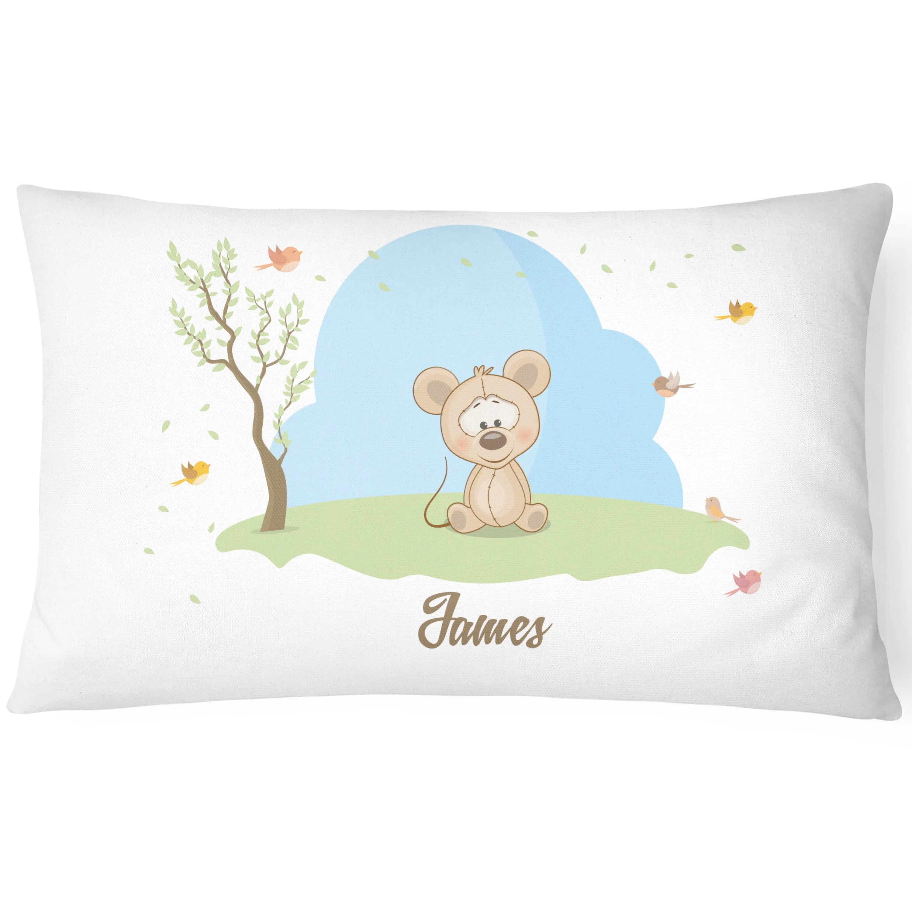 Personalised Children's Pillowcase Cute Animal - Winsome - CushionPop