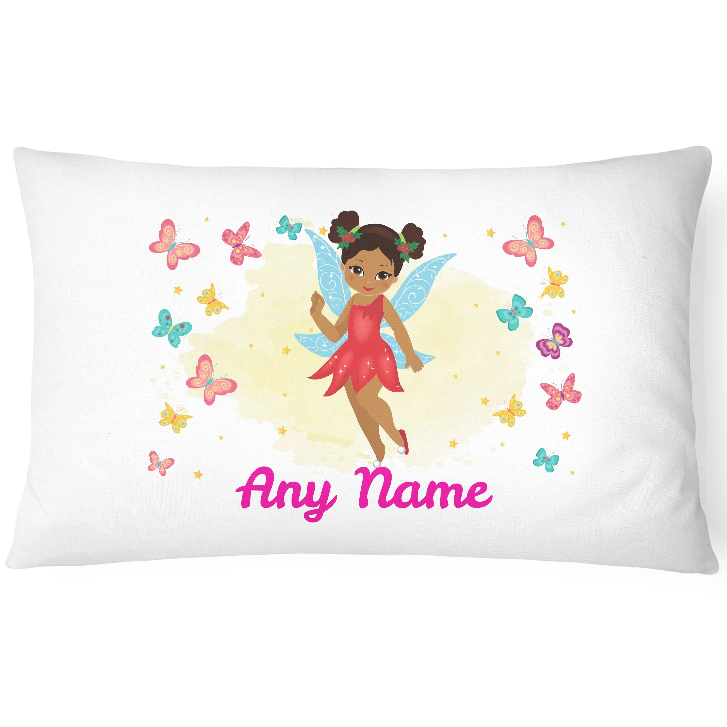 Personalised Fairy Pillowcase Children Printed Gift Custom Print Made Present - Sweet - CushionPop