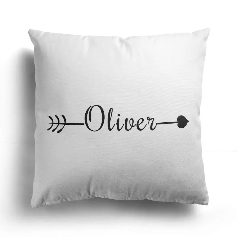 Personalised Custom Text  Design Cushion - Oliver