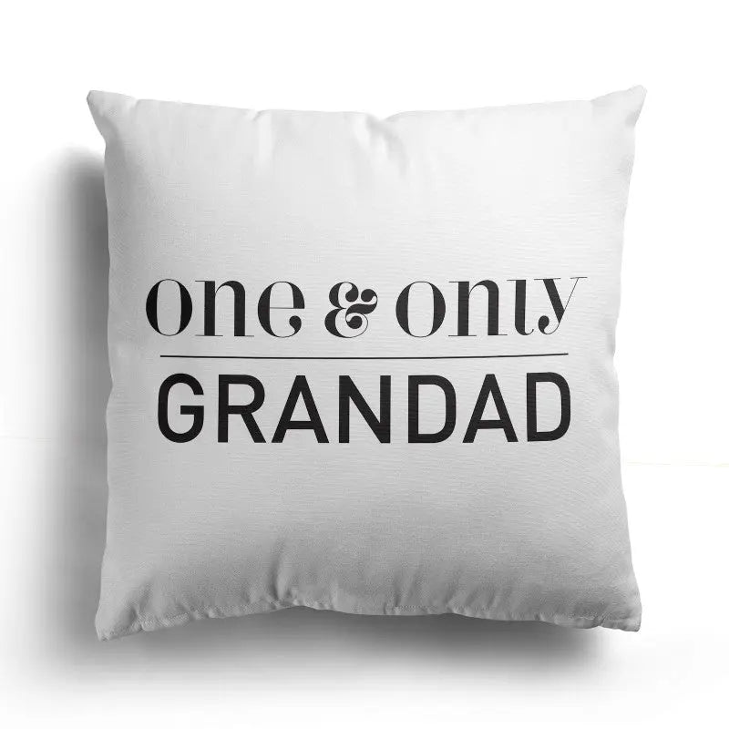 Personalised Custom Text  Design Cushion - Grandad Cushion - CushionPop