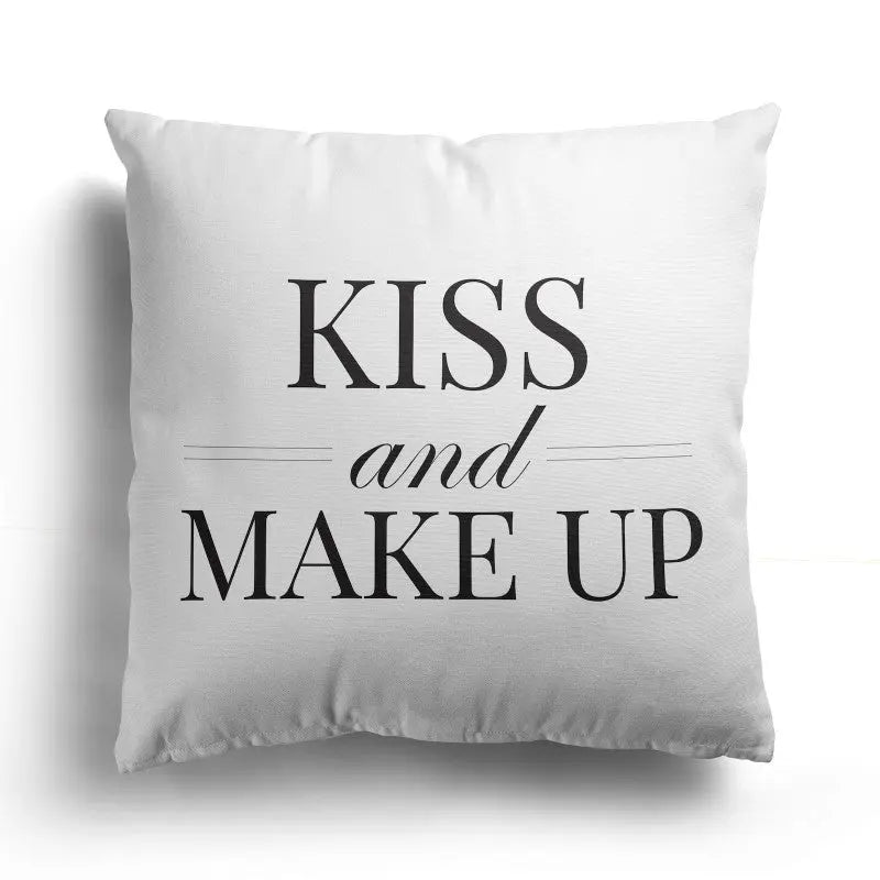 Personalised Custom Text  Design Cushion - Kiss - CushionPop