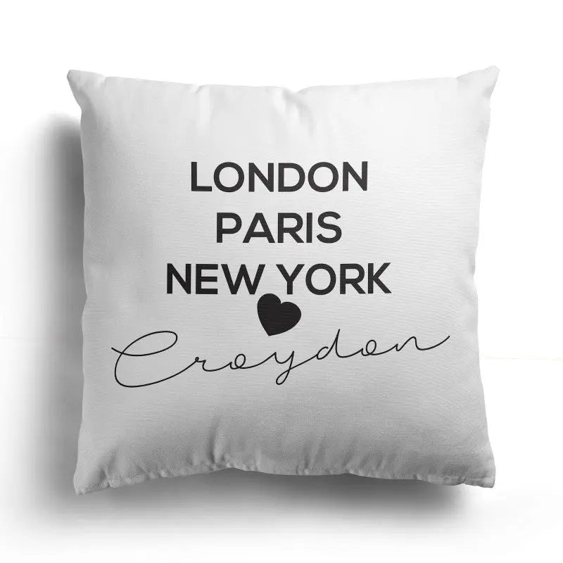 Personalised Location Pillowcase - Perfect Gift - CushionPop