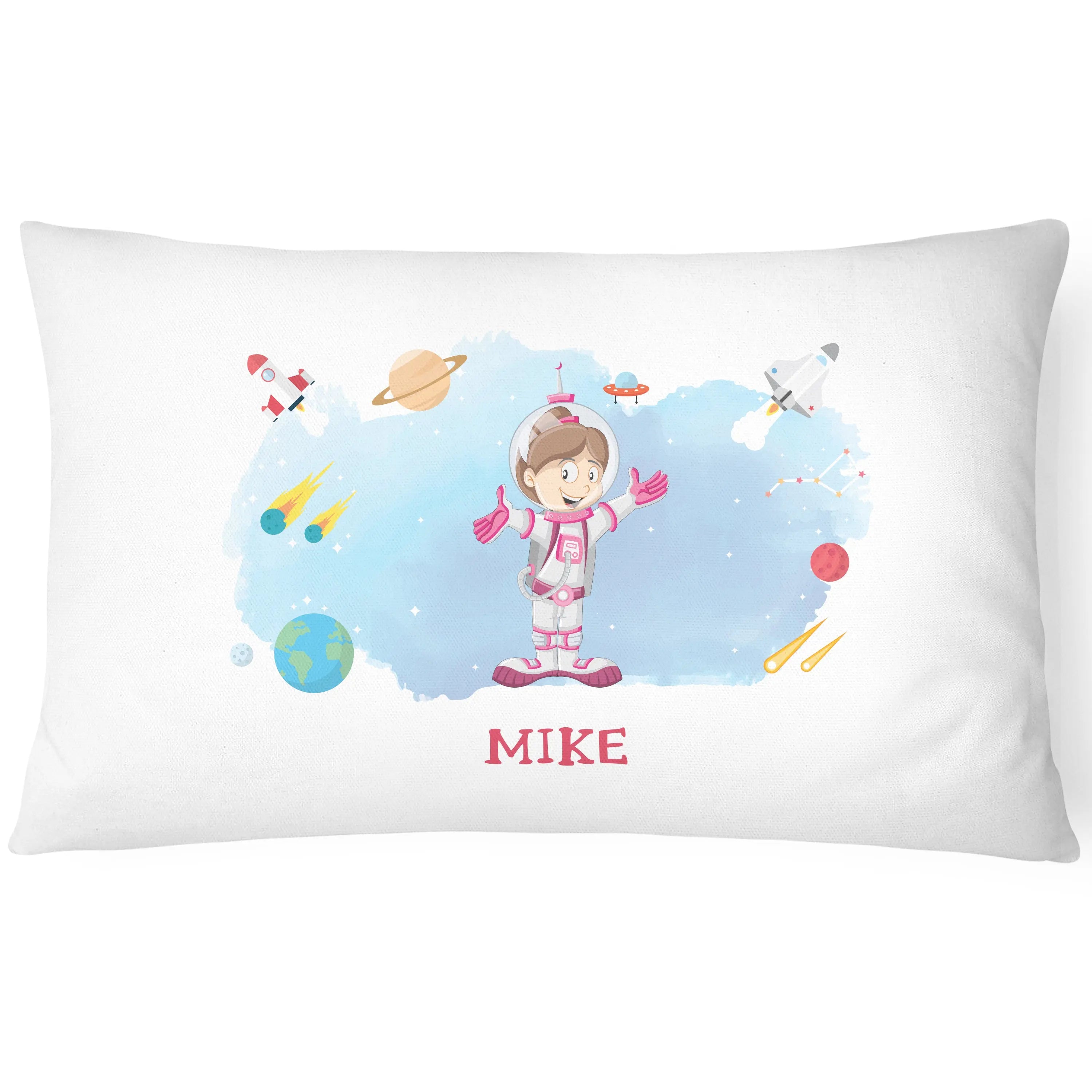 Space Pillowcase for Kids - Personalise With Any Name - It's Here! - CushionPop