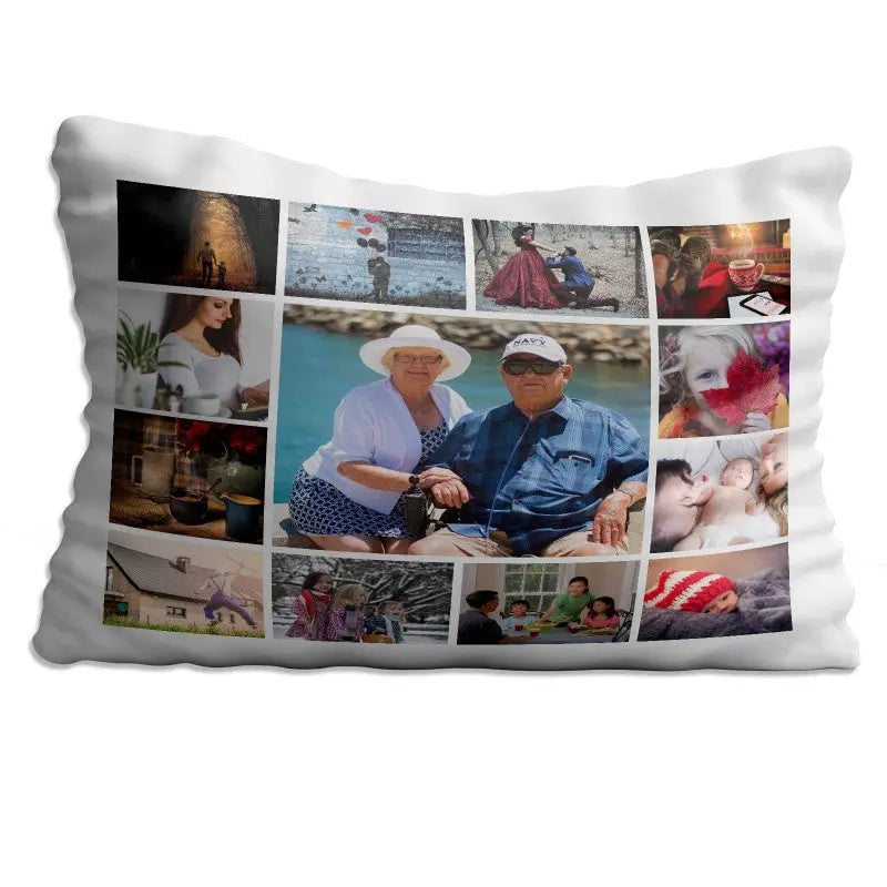 Personalised Photo Pillow case - 13 Images - Fully Customisable - CushionPop