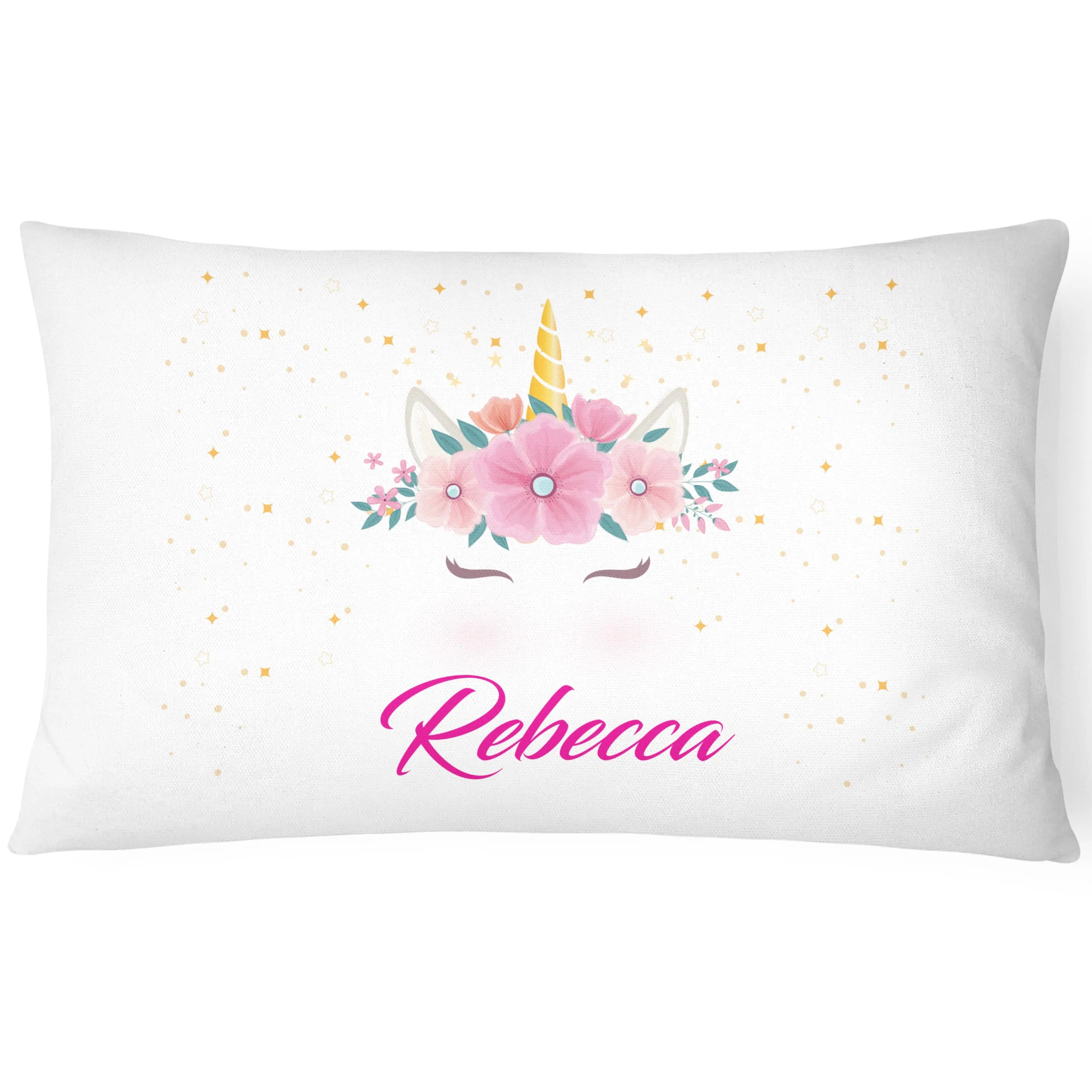 Unicorn Pillowcase Personalise - Perfect Gift - Silly - CushionPop