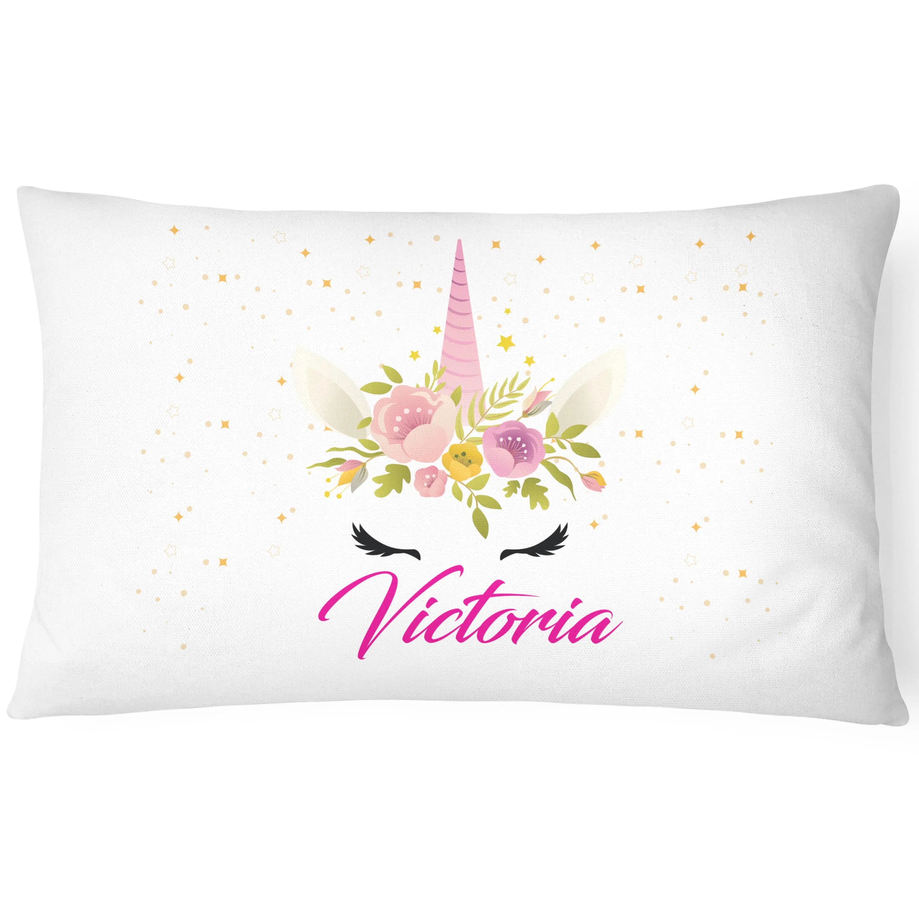 Unicorn Pillowcase Personalise - Perfect Gift - Lovable - CushionPop