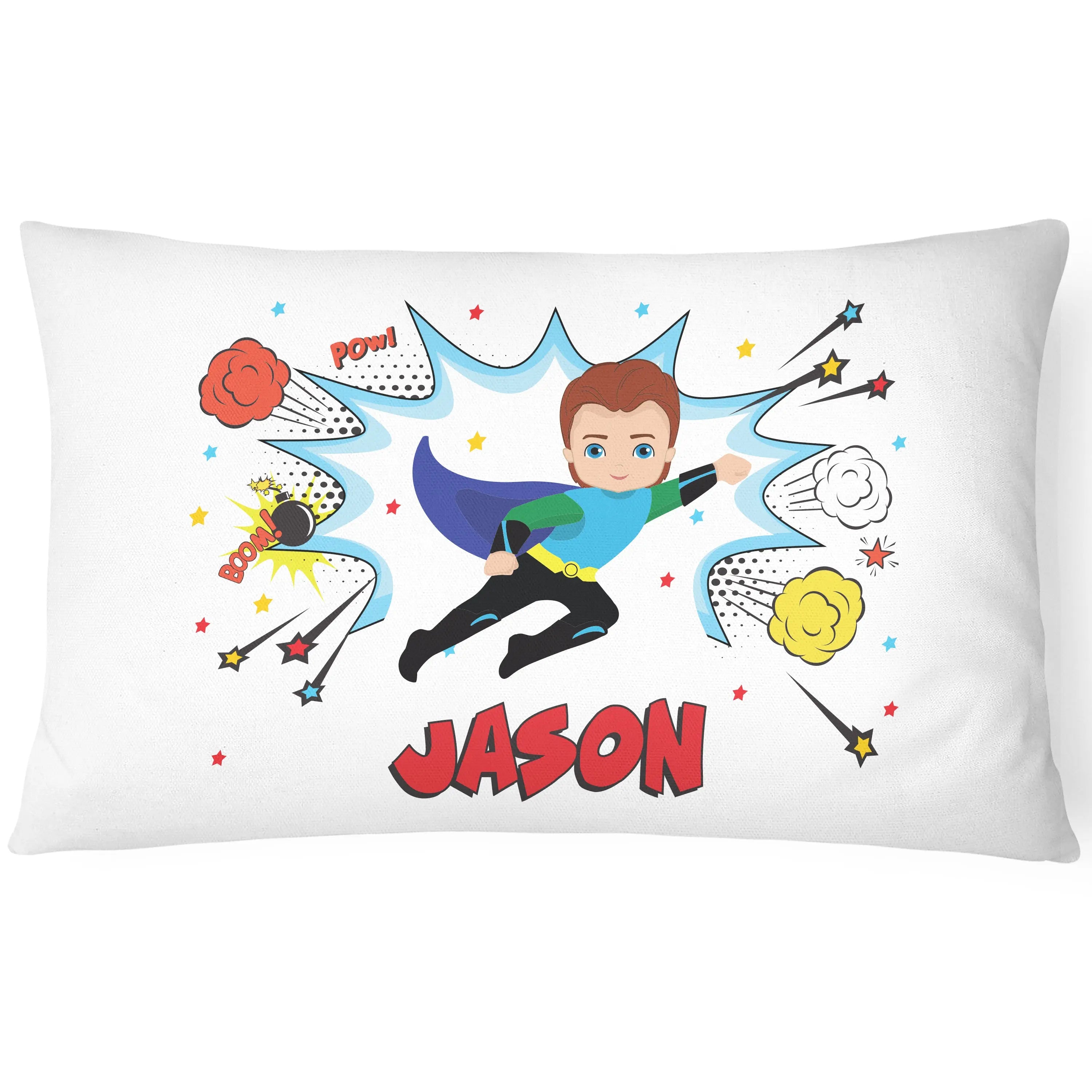Personalised SuperHero Pillowcase - Power - CushionPop