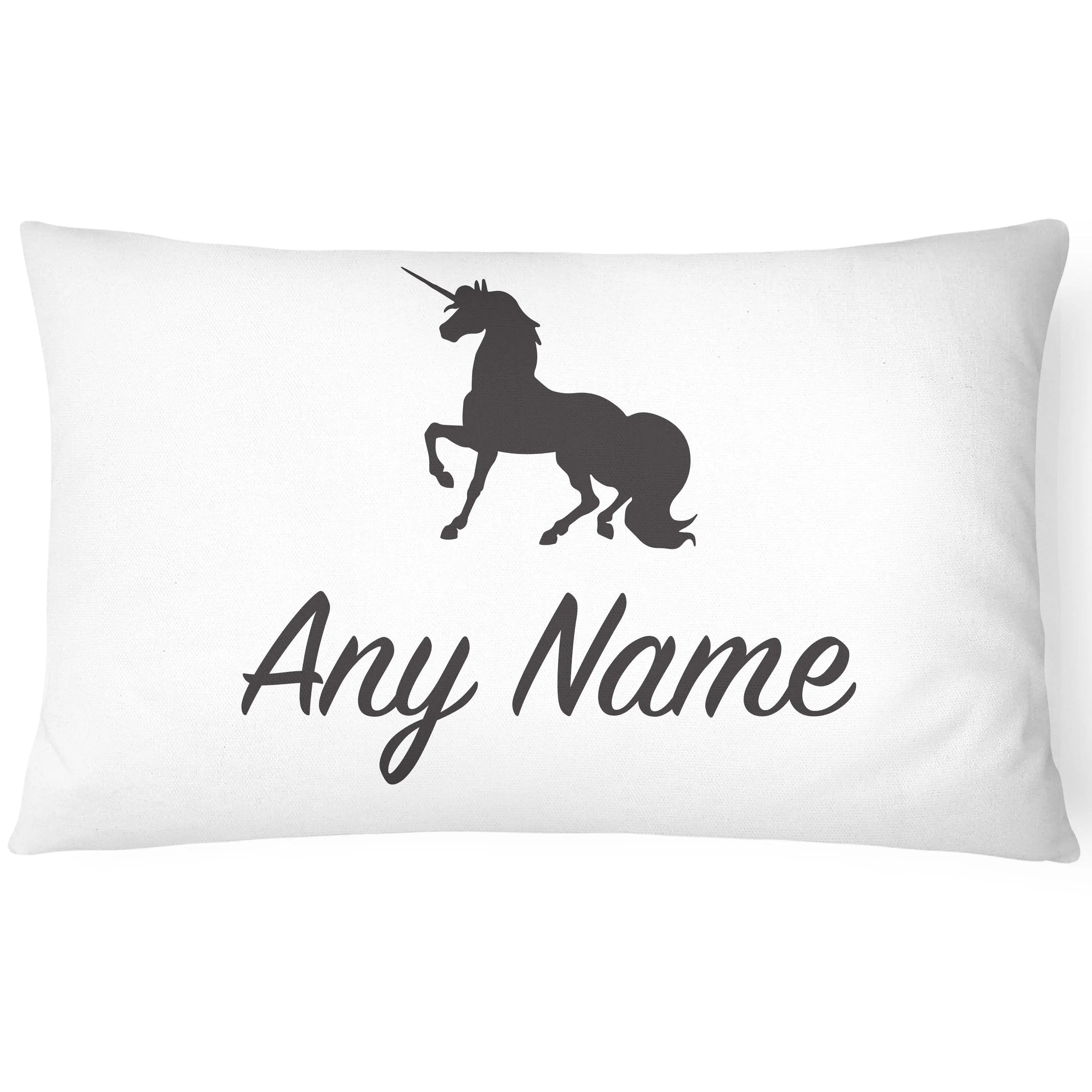 Unicorn Pillowcase Personalise - Perfect Gift - Any Name - CushionPop