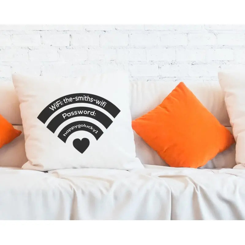 Personalised Custom Wifi Cushion - CushionPop