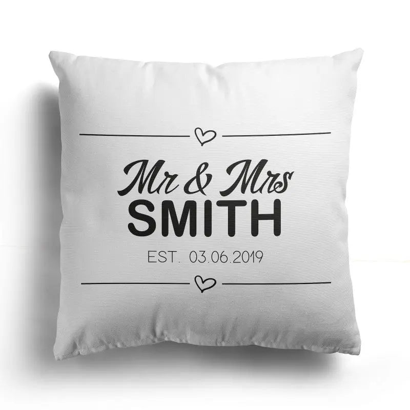 Personalised Custom Text  Design Cushion - The Sans of Time - CushionPop