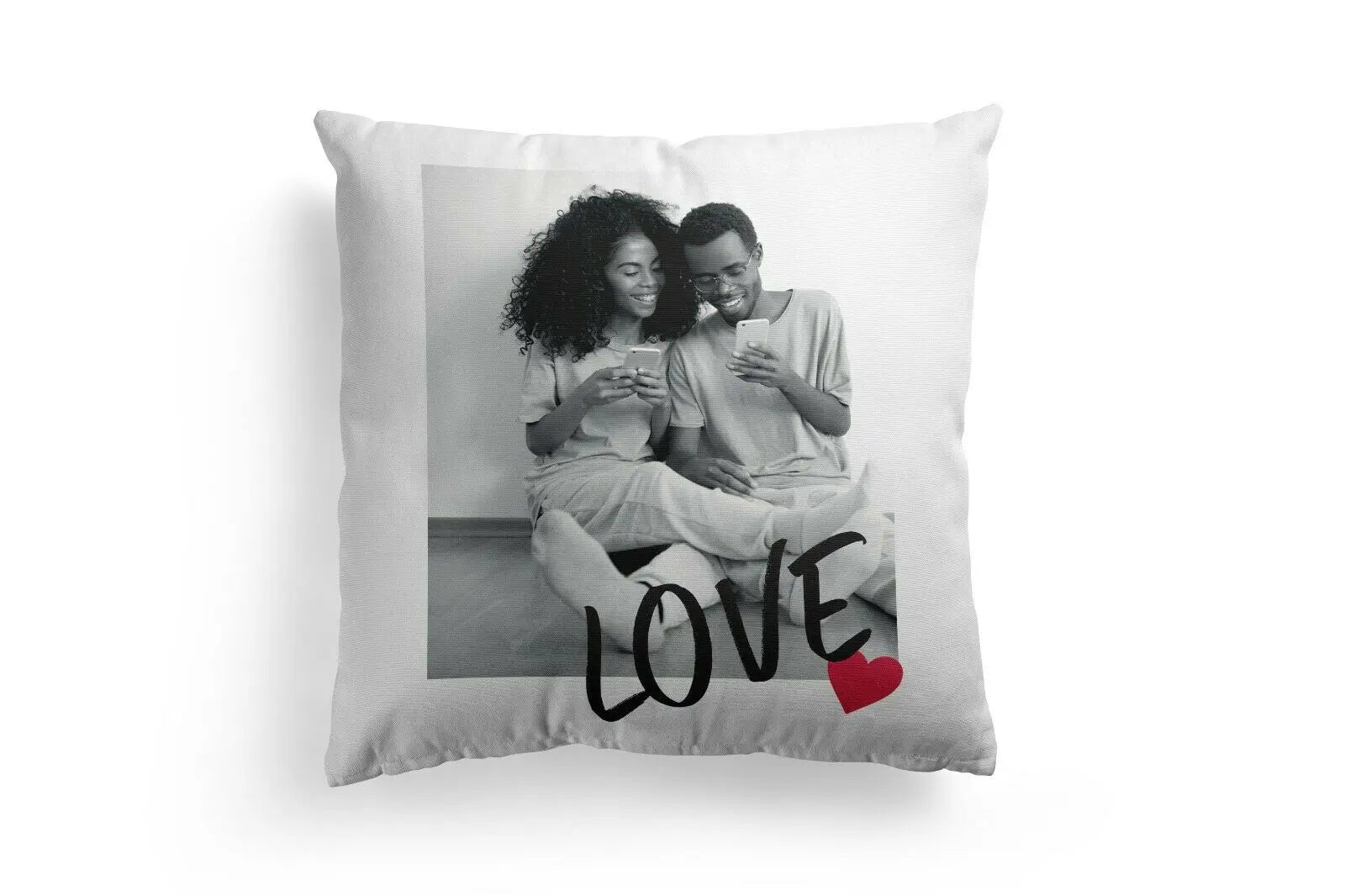 Personalised Cushion 1 Image Perfect Gift Décor  - All About Love - CushionPop