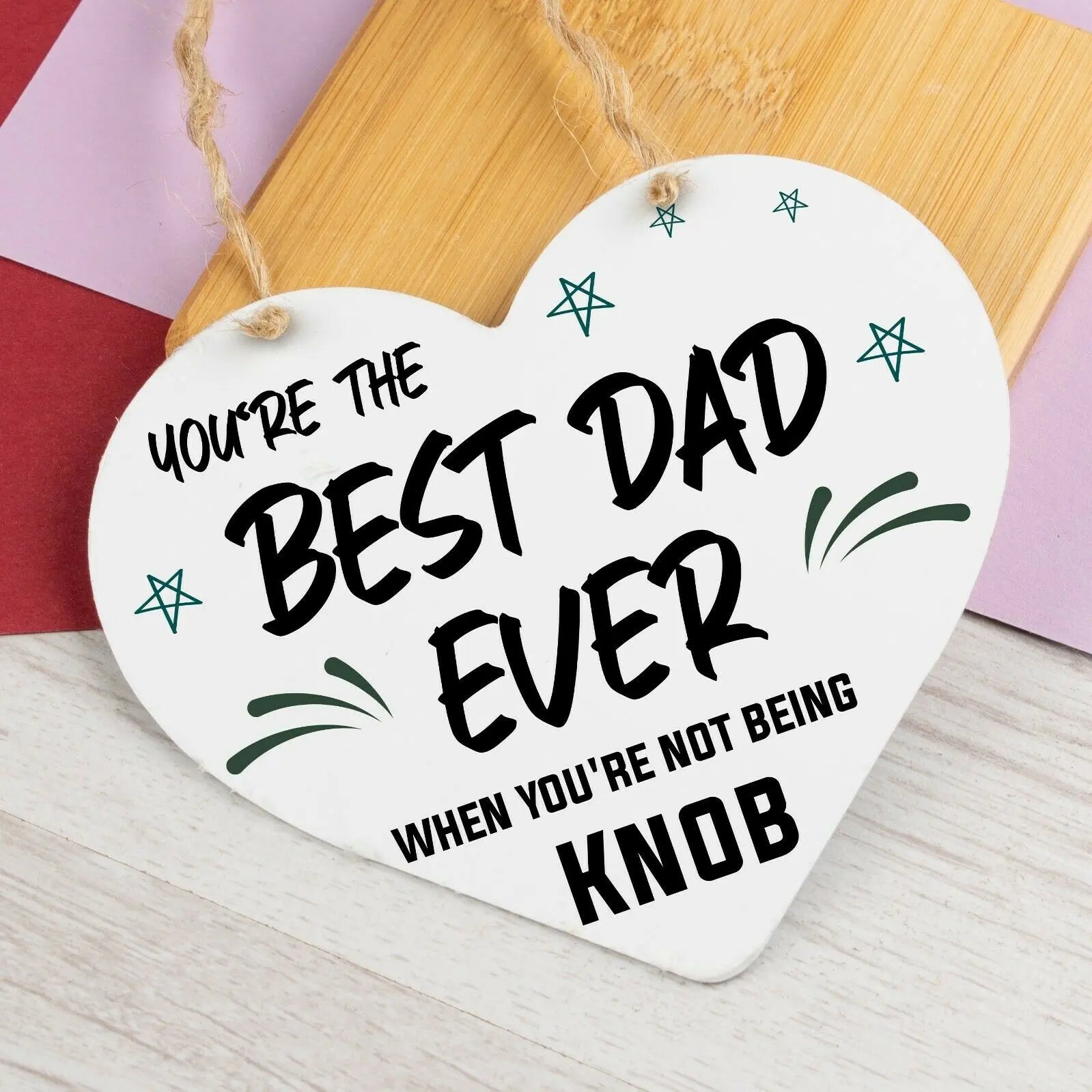 Fathers Day Funny Cute Sign - Perfect Gift for Fathers Day - CushionPop